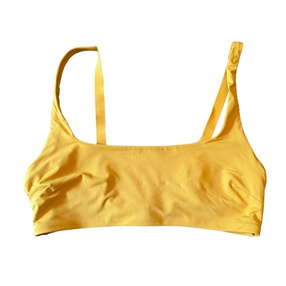 Everlane ReNew Square Neck Bikini Set | Mustard Yellow | Size Small - Picture 12 of 14